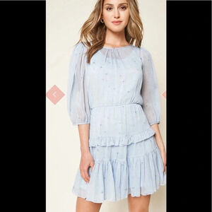 NWT Sugarlips Blue Dress Sz S